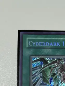 Yugioh Cyberdark Impact! TAEV-EN054 Unlimited Secret Rare Near Mint Pack Fresh! - Image 2