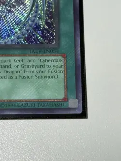 Yugioh Cyberdark Impact! TAEV-EN054 Unlimited Secret Rare Near Mint Pack Fresh! - Image 4