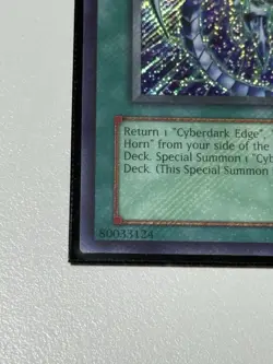 Yugioh Cyberdark Impact! TAEV-EN054 Unlimited Secret Rare Near Mint Pack Fresh! - Image 5