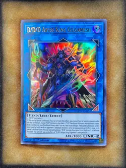 Yugioh D/D/D Abyss King Gilgamesh DUOV-EN004 Ultra Rare 1st Ed NM - Image 1