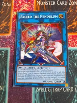 Yu-Gi-Oh! Exceed The Pendulum AGOV-EN045 Super Rare 1st Edition Near Mint a1/ - Image 1