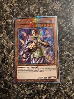 Yugioh Kycoo the Ghost Destroyer - RA03-EN110 - Platinum Secret Rare - NM - Image 1