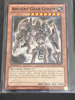 Yu-Gi-Oh! TCG 1st Edition Ancient Gear Golem BP01-EN011 - Image 1