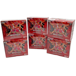 Lot of (6) One Piece TCG EB-03 Heroines Edition Booster Boxes SEALED ENGLISH #1 - Image 1