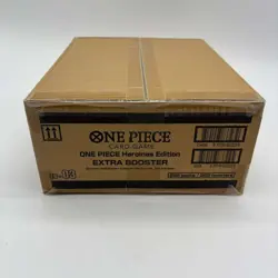 One Piece English EB-03 One Piece Heroines Edition Extra Booster Box Case Sealed - Image 1