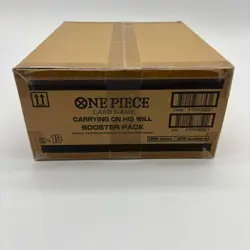 One Piece TCG OP-13 Carrying On His Will English Booster Box Case SEALED NEW - Image 1