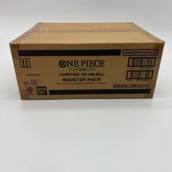 One Piece TCG OP-13 Carrying On His Will English Booster Box Case SEALED NEW - Image 3