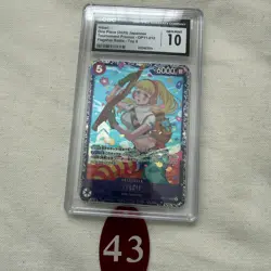 CGC 10 GEM MINT Hibari OP11-010 SR Flagship Battle Prize - ONE PIECE 43 - Image 1