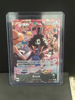 One Piece Brook OP15-022 ALT ART LEADER Adventure On Kami’s Island OP15-EB04 - Image 1