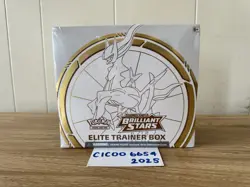 Pokemon TCG: Sword & Shield Brilliant Stars Elite Trainer Box Sealed 820650850127 - Image 1