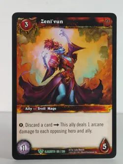 Zeni'vun - War of the Elements 153/220 - World of Warcraft TCG ucommon - Image 1