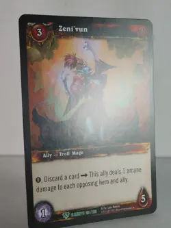 Zeni'vun - War of the Elements 153/220 - World of Warcraft TCG ucommon - Image 4