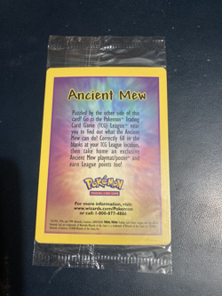 Ancient Mew Promo Card - New, sealed in wrapper (Pokemon The Movie 2000) - Image 2