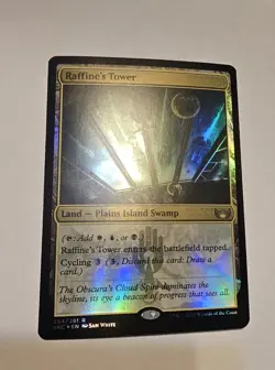 Raffine's Tower Foil Land Card Streets of New Capenna, MTG Magic the Gathering - Image 1