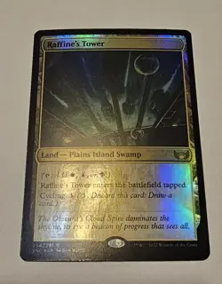 Raffine's Tower Foil Land Card Streets of New Capenna, MTG Magic the Gathering - Image 2