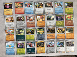 Pokemon Reverse Holo Card Lot 28 Cards NM Mixed Sets Binder Collection - Image 1