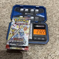 Heavy 23.22g Pokemon TCG Prismatic Evolutions Booster Pack ✅ - Image 1