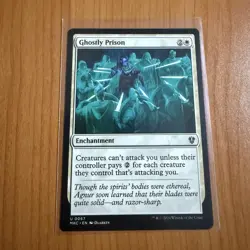 Ghostly Prison - N/M - Murders At Karlov Manor - MTG Magic The Gathering - Image 1