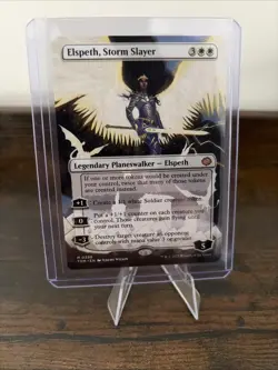 MTG Tarkir Dragonstorm - Elspeth Storm Slayer Borderless - Magic The Gathering - Image 1
