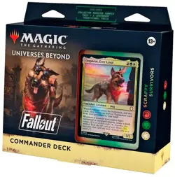 MTG Universes Beyond: Fallout Scrappy Survivors Commander Deck - NEW SEALED 195166228532 - Image 1