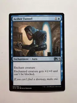 Aether Tunnel - MTG Core Set 2019 - NM - Image 1