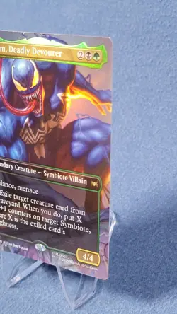 Magic: The Gathering Spider-Man: Eternal #22 Venom, Deadly Devourer (Borderless) - Image 5