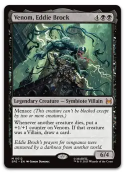 Venom, Eddie Brock #12 (NM) Spider-Man SPE Magic MTG - Image 1
