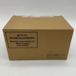 Magic The Gatheting Phyrexia All Will Be One Collector Booster Display Case - Image 1