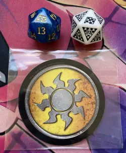 Aetherdrift Oversized Spindown Life Counters - Regular & First Place + Stickers - Image 1