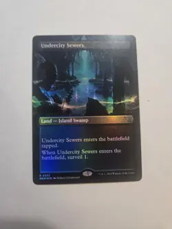 MTG - Undercity Sewers - Murders At Karlov Manor - Borderless - Foil - NM - Image 1