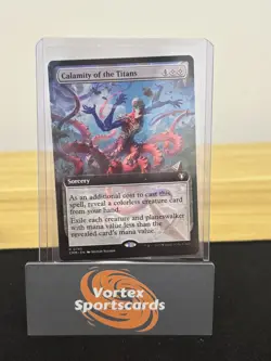 Calamity of the Titans (Extended Art) Commander Masters Regularr - Image 1