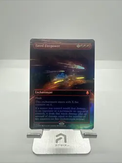 Fated Firepower (Borderless) Avatar: The Last Airbender Foil MTG 297 - Image 1