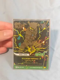 Naruto Mythos TCG – Kakashi Hatake Secret Rare 137/130 1st Edition - Image 1