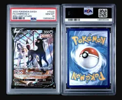 Umbreon V • TG22/TG30 • PSA 10 • Brilliant Stars • Holo Rare V • Pokemon TCG - Image 1