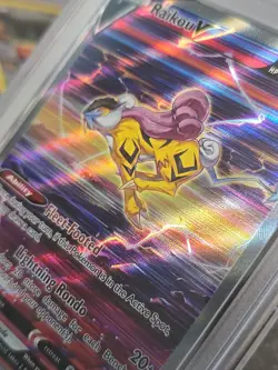 2023 POKEMON SWORD & SHIELD CROWN ZENITH #GG41 FULL ART/RAIKOU V PSA 10 - Image 5