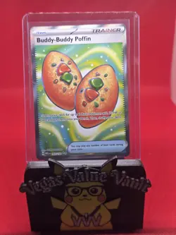 Pokemon TCG Buddy-Buddy Poffin 167/132 Me01: Mega Evolution Holo - Image 1