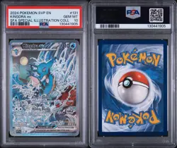 Pokemon 2024 Kingdra EX Scarlet Violet Black Star Promo #131 Gem Mint PSA 10 - Image 2