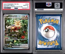 Gouging Fire ex 204/162 Special Illustration Rare Pokemon Temporal Forces PSA 10 - Image 3