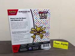 Pokemon TCG Alakazam Ex Collection Box Scarlet & Violet 151 Pokemon 2023 Sealed - Image 2