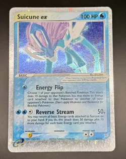 Suicune ex 94/95 Holo EX Team Magma vs Aqua Pokemon Card MP Vintage - Image 1