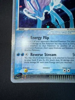 Suicune ex 94/95 Holo EX Team Magma vs Aqua Pokemon Card MP Vintage - Image 4