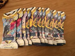 Pokemon Sword & Shield Silver Tempest Sleeved Booster Packs- Lot of 14 - Image 2
