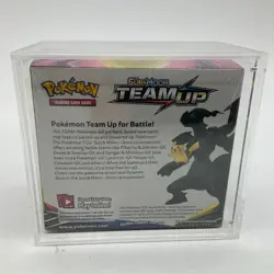 Pokemon TCG Sun & Moon Team Up Booster Box SEALED w/Acrylic Case - Image 3