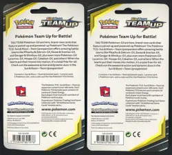 POKEMON SUN MOON TEAM UP BLISTER BOOSTER PACK NEW BOTH PIKACHU & MIMIKYU PROMO - Image 2