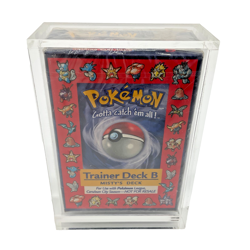 1999 WOTC Pokemon TCG Base Set Trainer Deck B Misty's Deck Sealed w/Case - Image 1