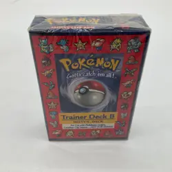 1999 WOTC Pokemon TCG Base Set Trainer Deck B Misty's Deck Sealed w/Case - Image 2