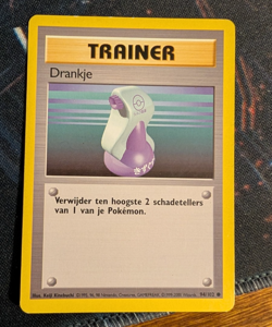 Pokemon TCG - Potion 94/102 - Base Set Unlimited - Dutch - Image 1