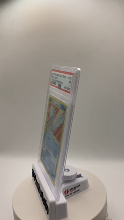 2006 Pokemon Gold Star EX Dragon Frontiers #101 Mew Holo PSA 7 NM - Image 2