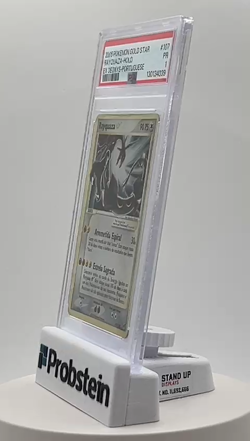 2005 Pokemon Gold Star Ex Deoxys #107 Rayquaza Holo PSA 1 PR - Image 2