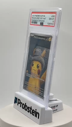 Pokemon Pikachu with Grey Felt Hat Van Gogh 085 Promo PSA 10 Graded GEM MINT - Image 2